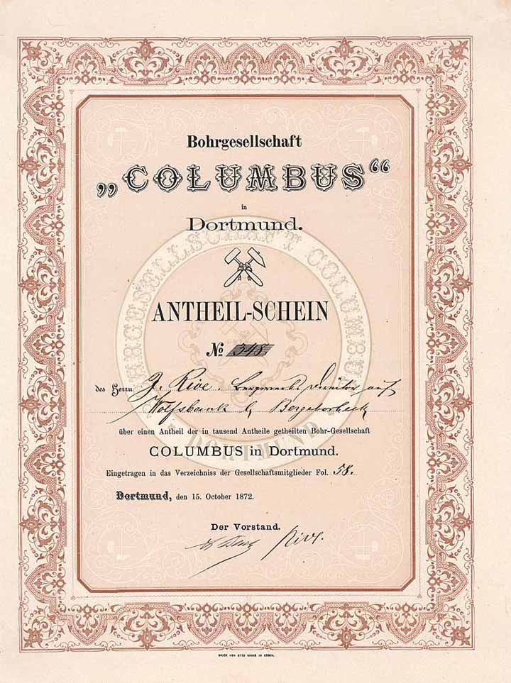 Bohrgesellschaft Columbus