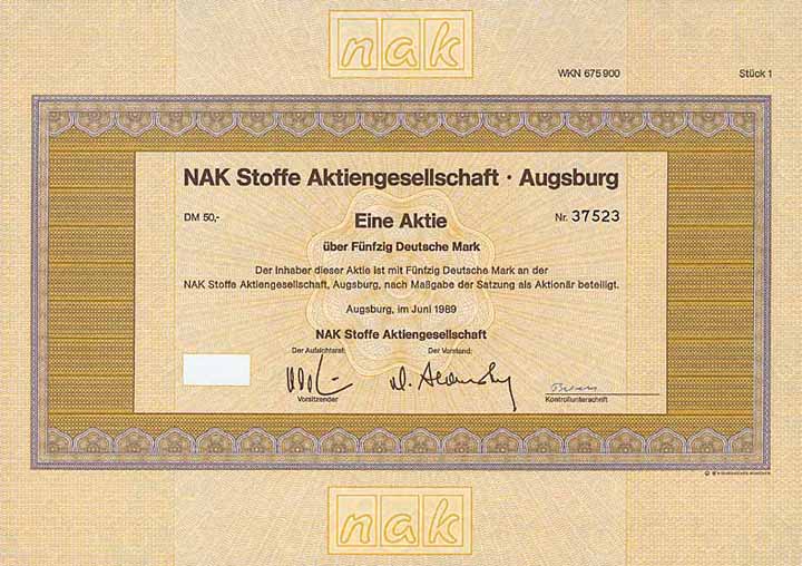 NAK Stoffe AG