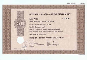 Hegener + Glaser AG