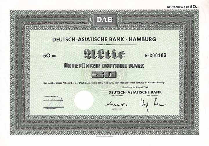 Deutsch-Asiatische Bank