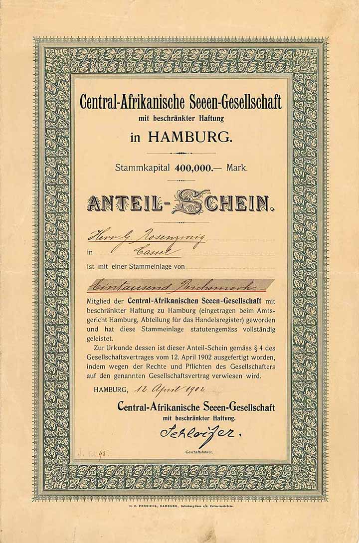 Central-Afrikanische Seeen-Gesellschaft mbH