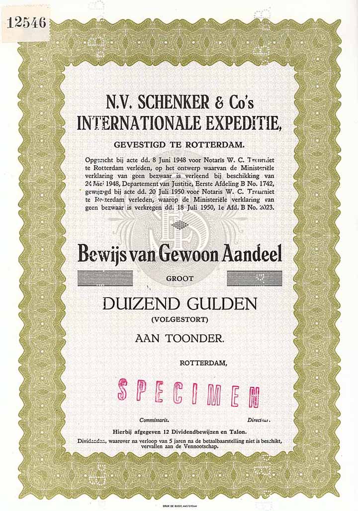 N.V. Schenker & Co’s Internationale Expeditie