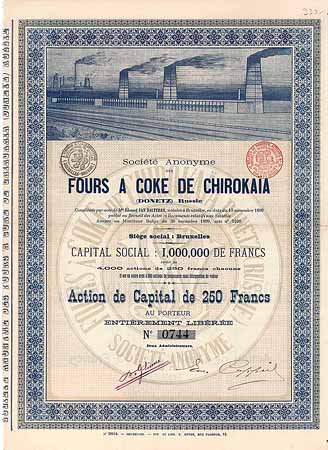 S.A. des Fours a Coke de Chirokaia