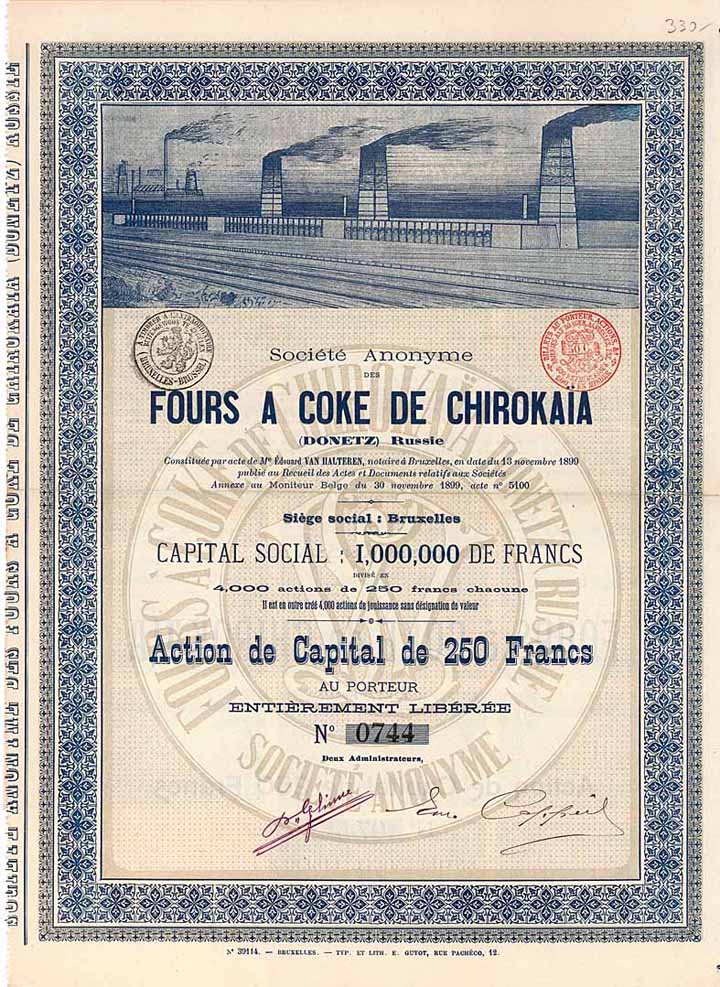 S.A. des Fours a Coke de Chirokaia