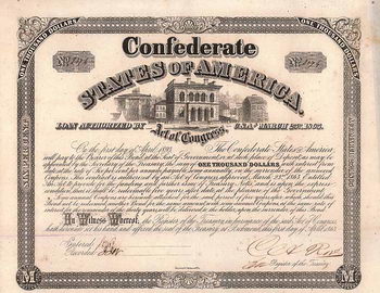 Confederate States of America, Cr. 130 (R5) - Ball 264 (R4+)