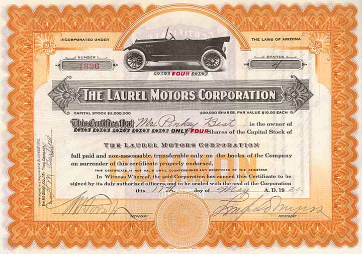 Laurel Motors Corp.