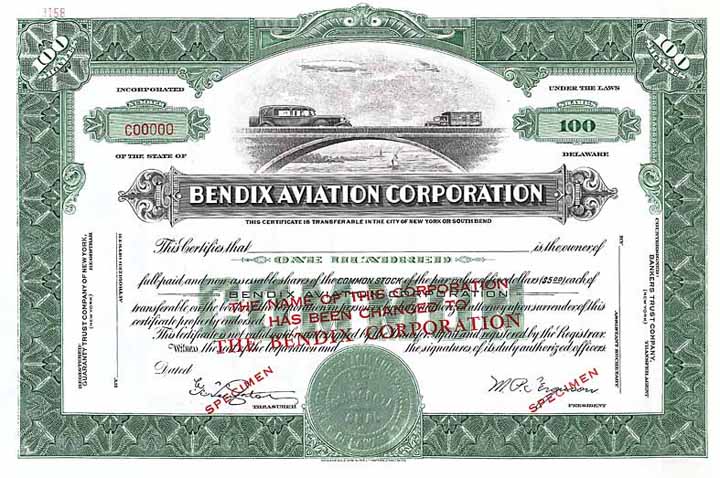 Bendix Aviation Corp.