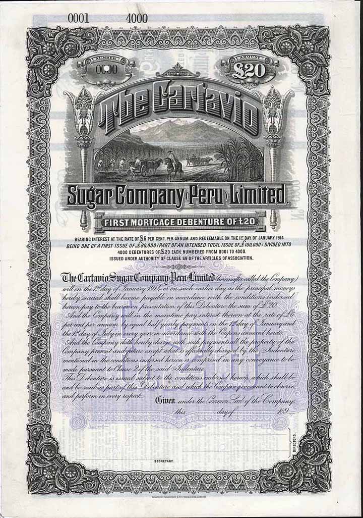 Cartavio Sugar Company Peru Ltd.