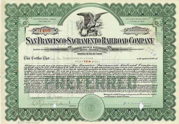 San Francisco-Sacramento Railroad