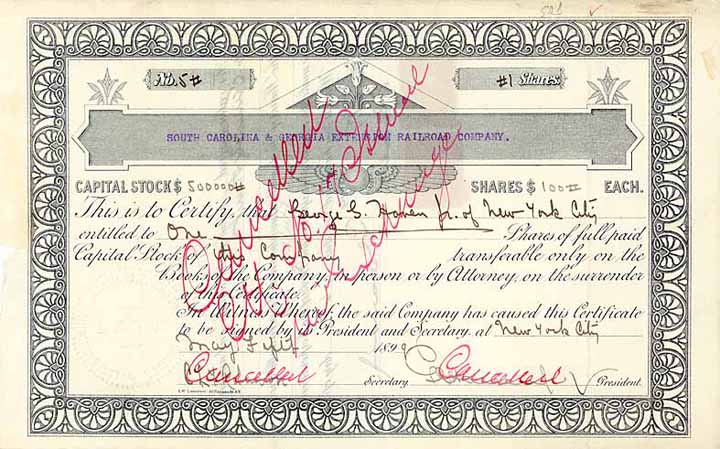 South Carolina & Georgia Extension Railroad