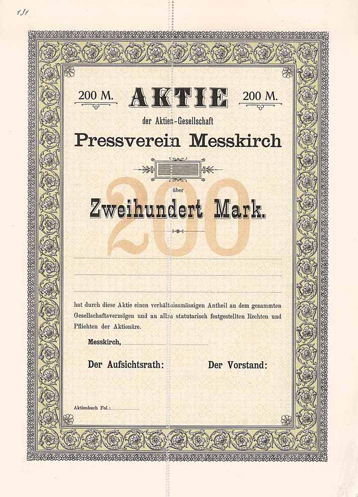 AG Pressverein Messkirch
