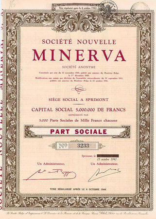 Soc. Nouvelle Minerva S.A.