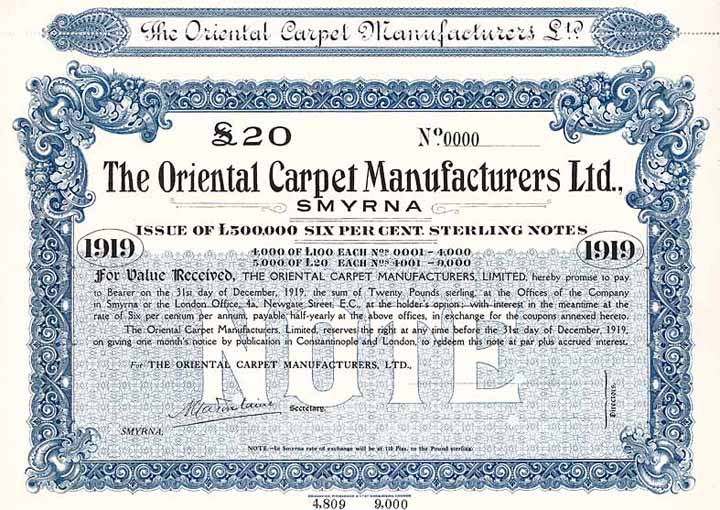 Oriental Carpet Manufacturers Ltd.