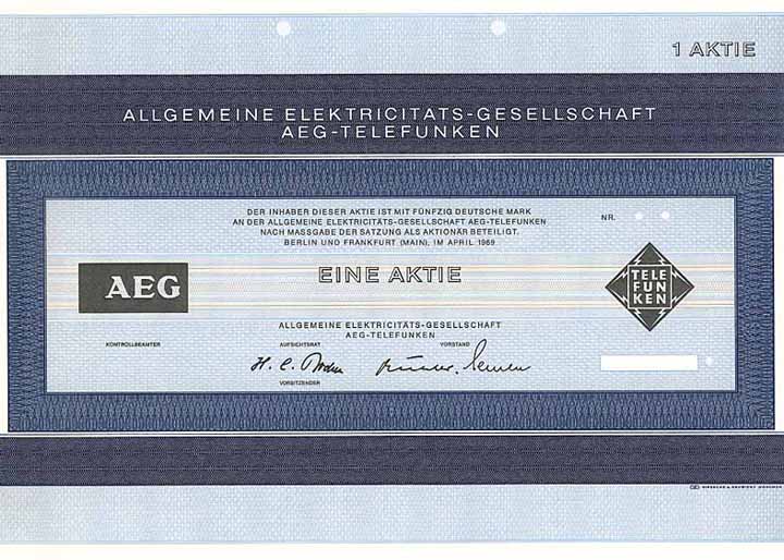 Allgemeine Elektricitäts-Gesellschaft AEG-Telefunken