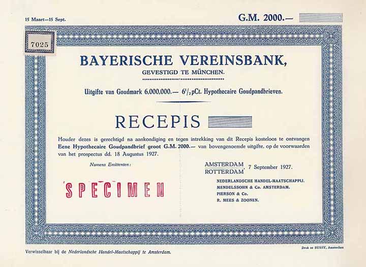 Bayerische Vereinsbank