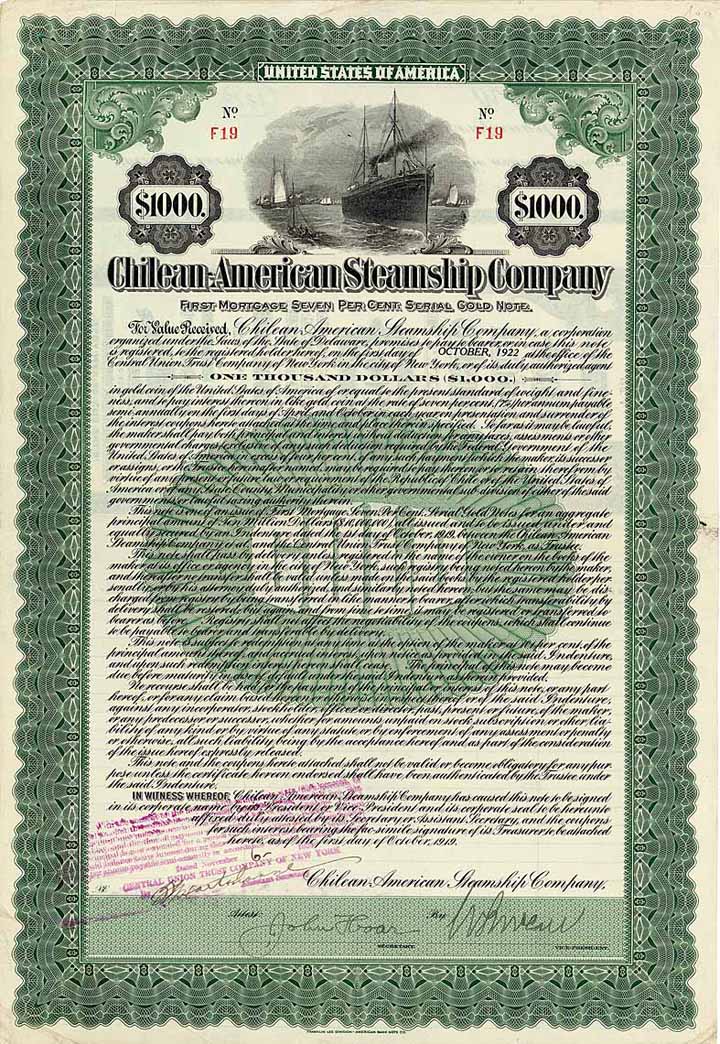 Chilean-American Steamship Co.