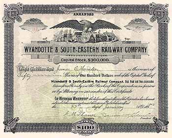 Wyandotte & South-Eastern Railway