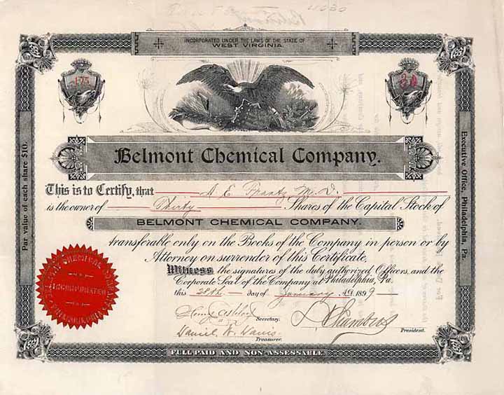 Belmont Chemical Company