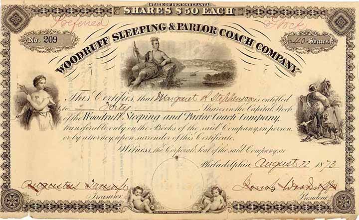 Woodruff Sleeping and Parlor Coach Co. (OU Jonah Woodruff)