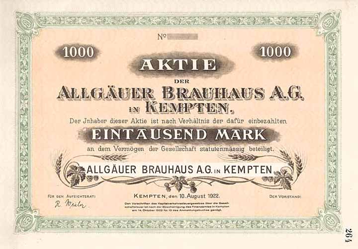 Allgäuer Brauhaus AG