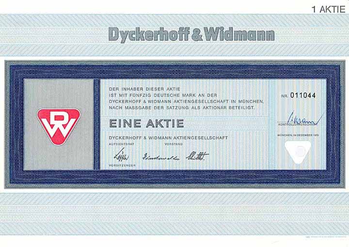 Dyckerhoff & Widmann AG