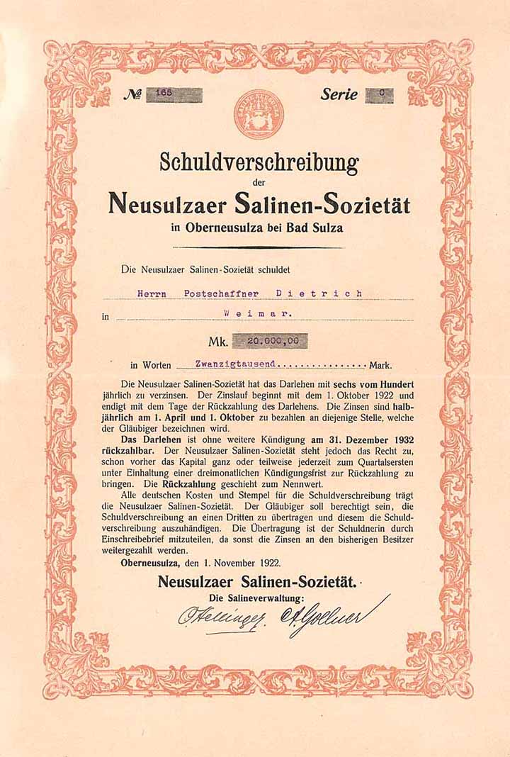 Neusulzaer Salinen-Sozietät