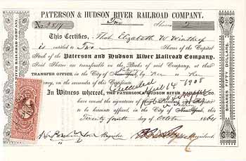 Paterson & Hudson River Railroad