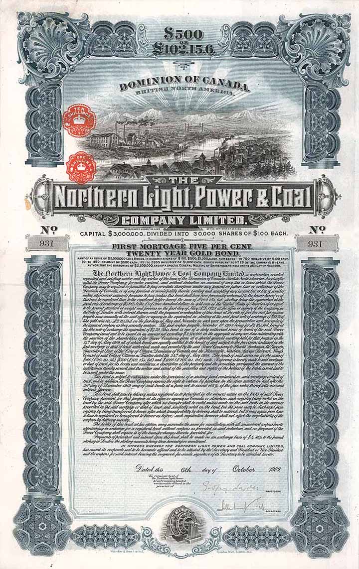 Northern Light, Power & Coal Co.