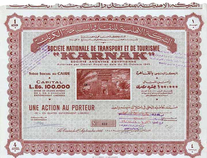 Société Nationale de Transport et de Tourisme “KARNAK” S.A.