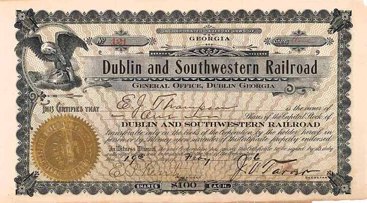 Dublin & Southwestern Railroad