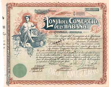 Lonja del Comercio de la Habana