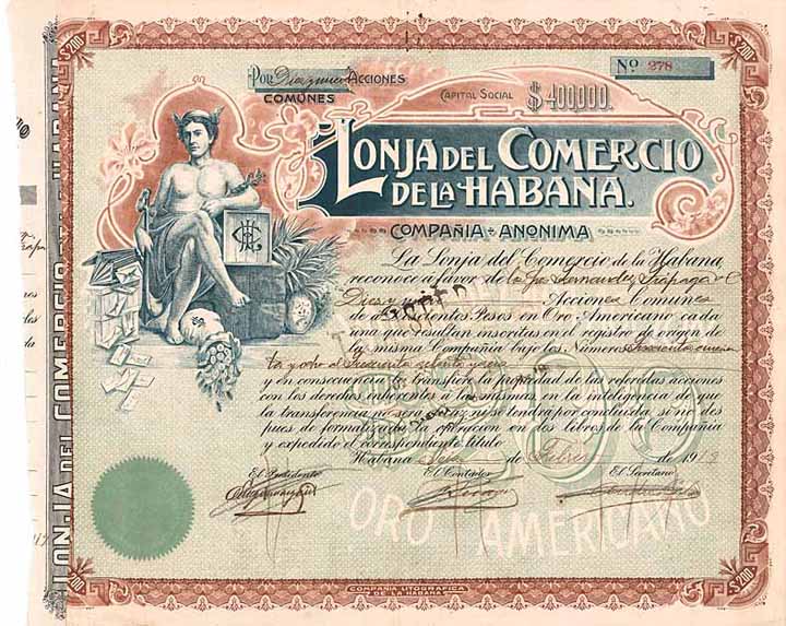 Lonja del Comercio de la Habana