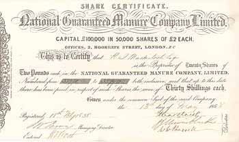 National Guaranteed Manure Co. Ltd.