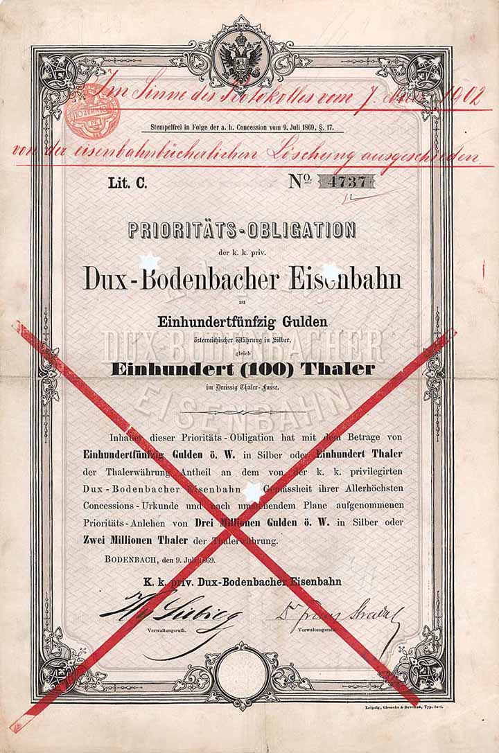 K.k. priv. Dux-Bodenbacher Eisenbahn