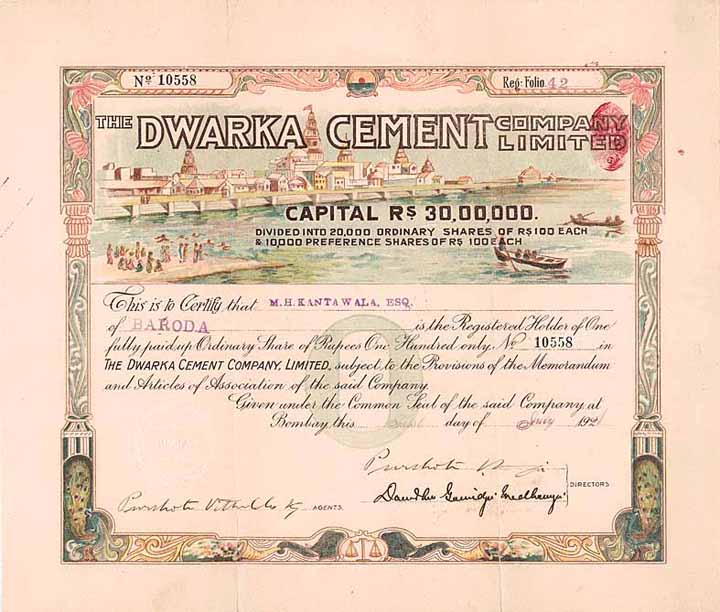 Dwarka Cement Co.