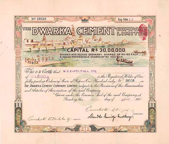 Dwarka Cement Co.