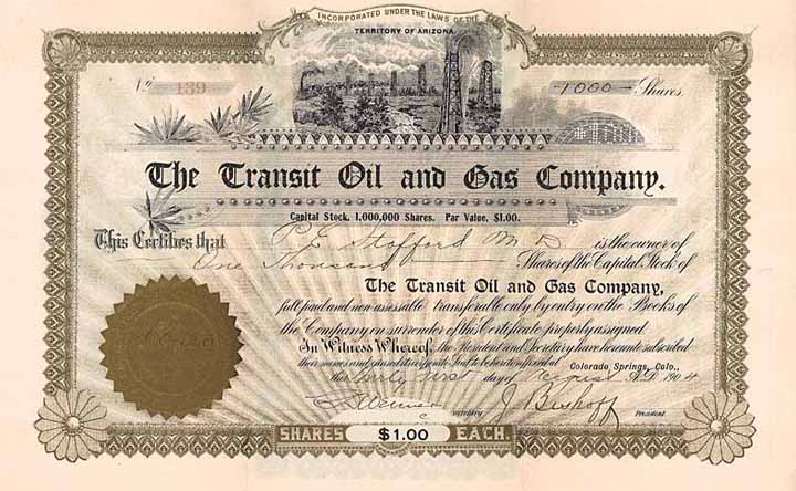 Transit Oil & Gas Co.