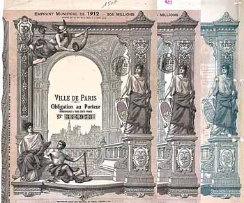 Ville de Paris  (9 Stücke)