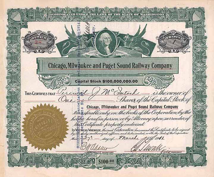 Chicago, MIlwaukee & Puget Sound Railway