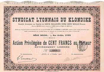 Syndicat Lyonnais du Klondike S.A.
