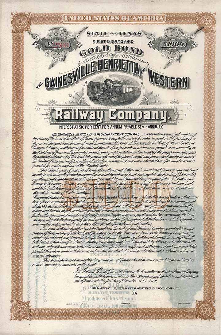 Gainesville, Henrietta & Western Railway