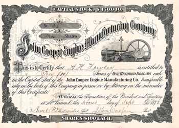 John Cooper Engine Manufacturing Co.