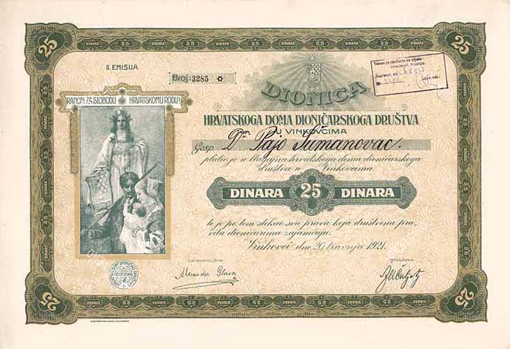 Hrvatskoga Doma Dionicarskoga Drustva (Kroatisches Heim AG)