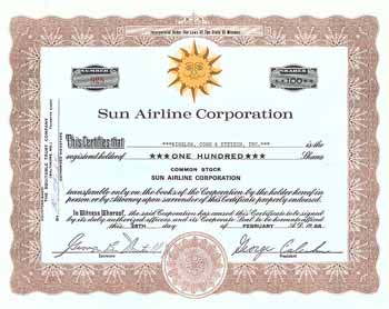 Sun Airline Corp.