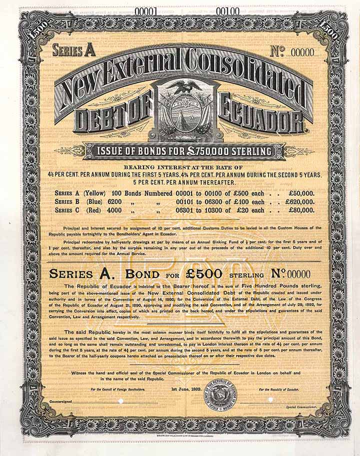 Republic of Ecuador (New External Consolidated Debt of Ecuador)