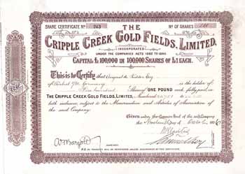 Cripple Creek Gold Fields Ltd.