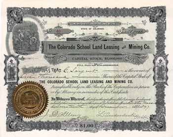 Colorado School Land Leasing & Mining Co.