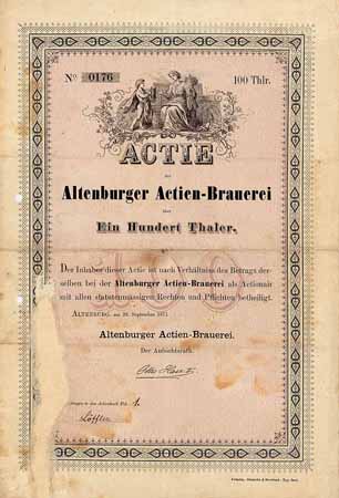 Altenburger Actien-Brauerei