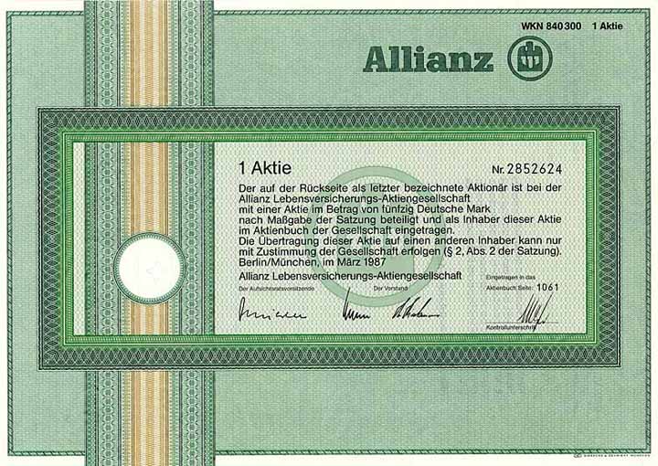 Allianz Lebensversicherungs-AG