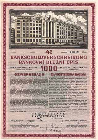 Gewerbebank (Zivnostenská Banka)